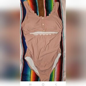 CHARMO Womens Size Medium One Piece Maternity Swim Suit